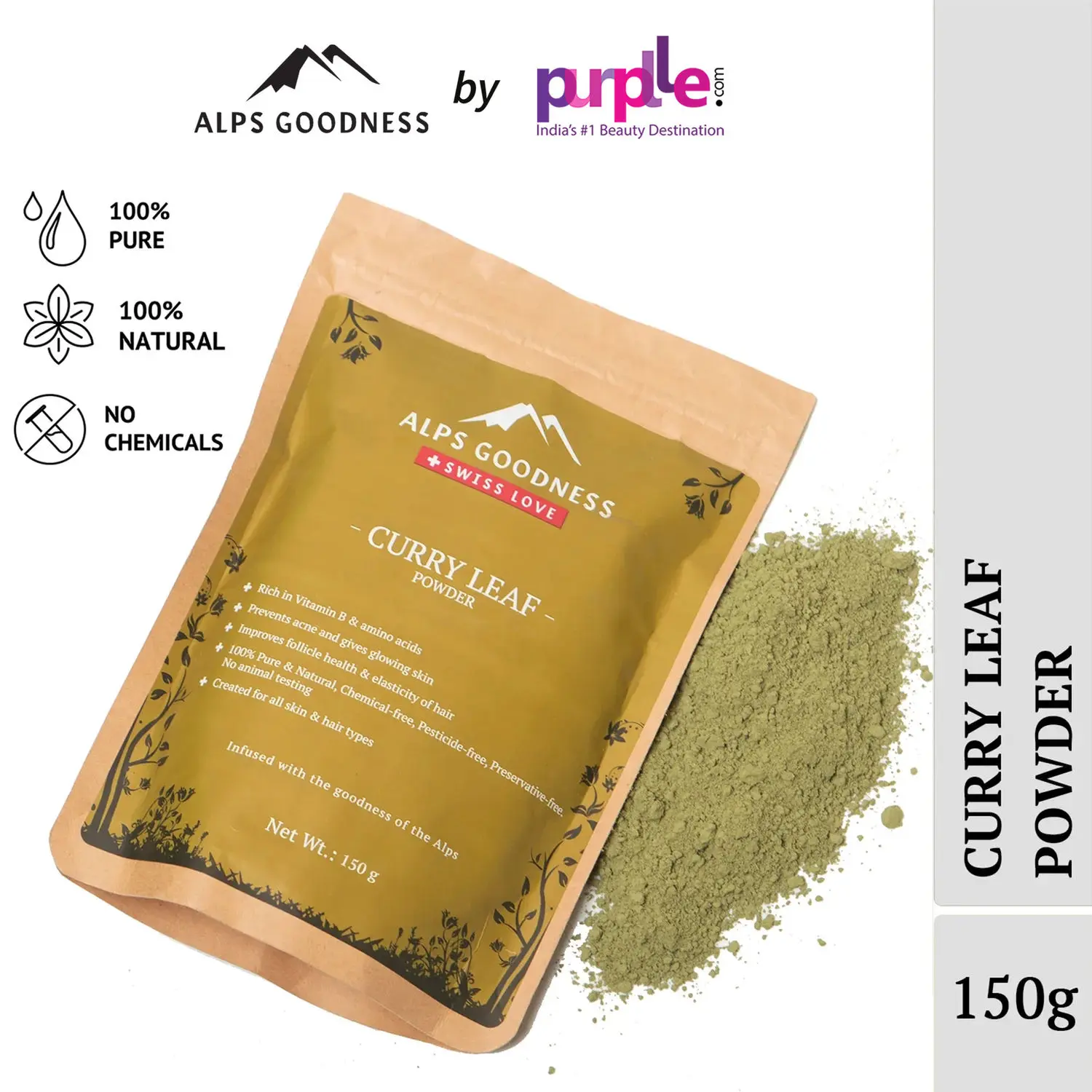 Alps Goodness Powder - Curry Leaf (150 g)