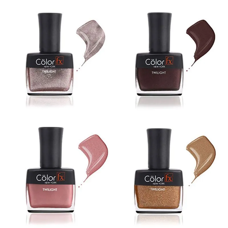 Color Fx Matt Nail Enamel Pack - Pack of 4