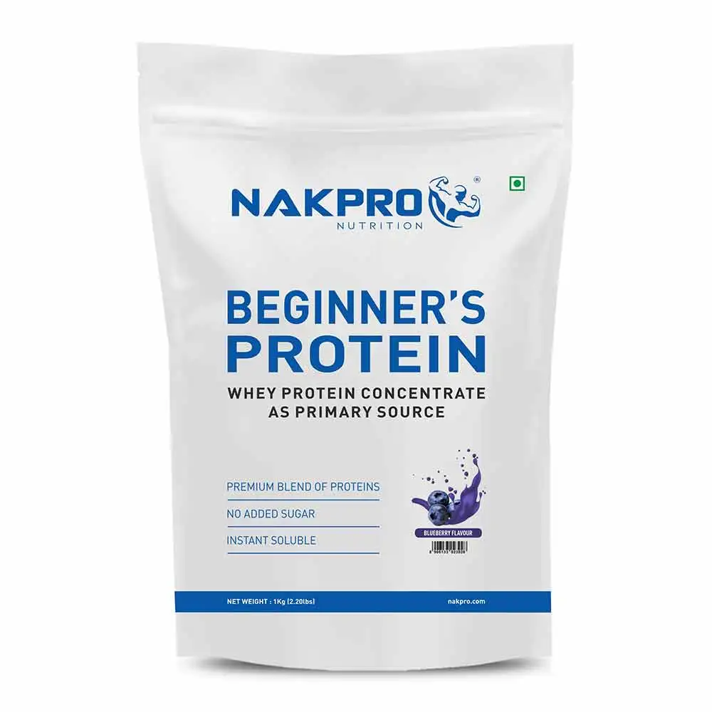 Nakpro Beginner's Protein,  2.2 lb  Blueberry