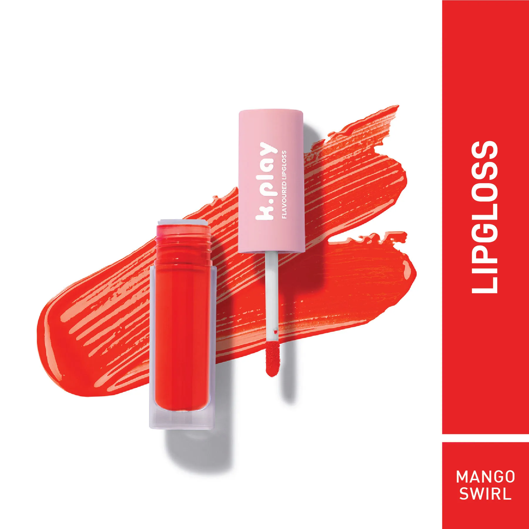 MyGlamm K.Play Flavoured Lipgloss-Mango Swirl