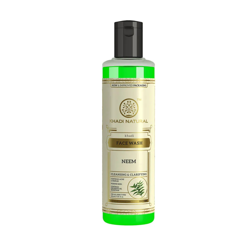 Khadi Natural Neem Herbal Face Wash