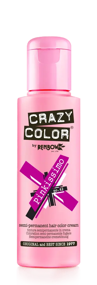 CRAZY COLOR PINKISSIMO- 42 - 100 ML Bottle