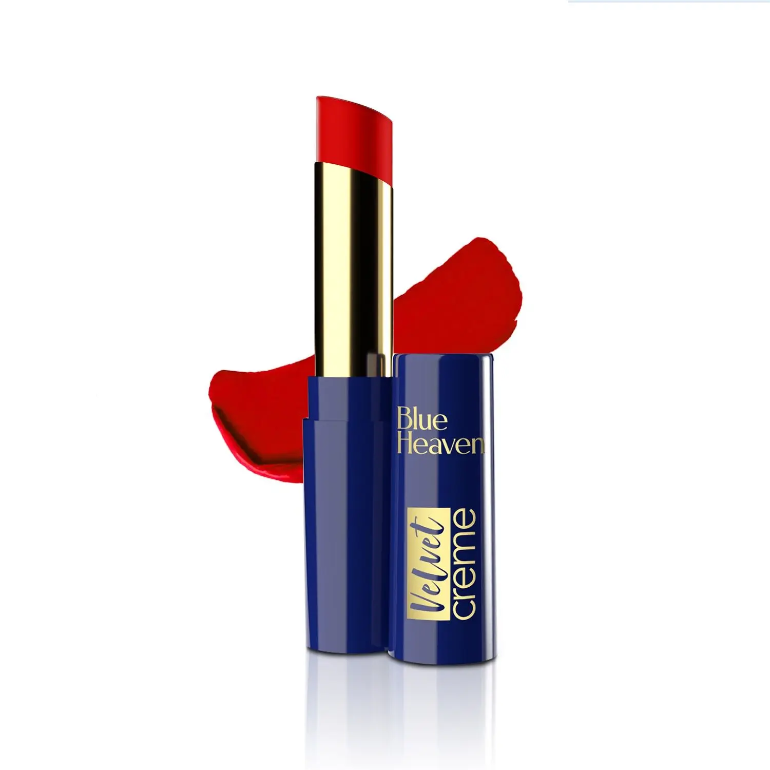 Blue Heaven Velvet Creme Lipstick, Dramatic Red, 3.5gm