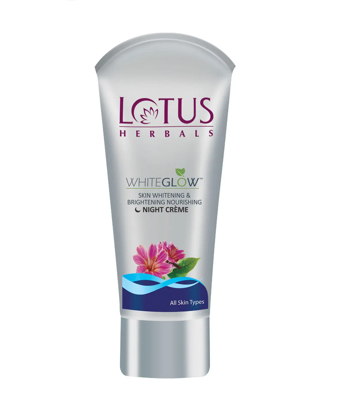 Lotus Herbals Whiteglow Skin Whitening & Brightening Nourishing Night Cream, 20g