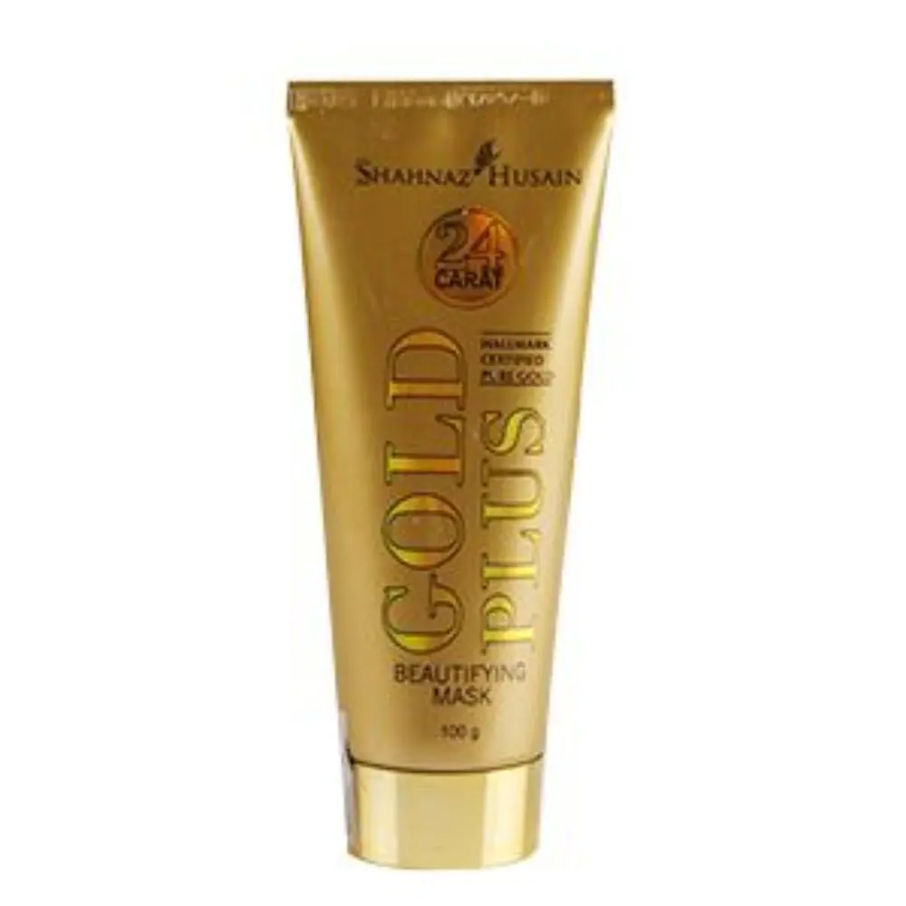 SHAHNAZ HUSAIN GOLD PLUS BEAUTIFYING MASK, 100gm