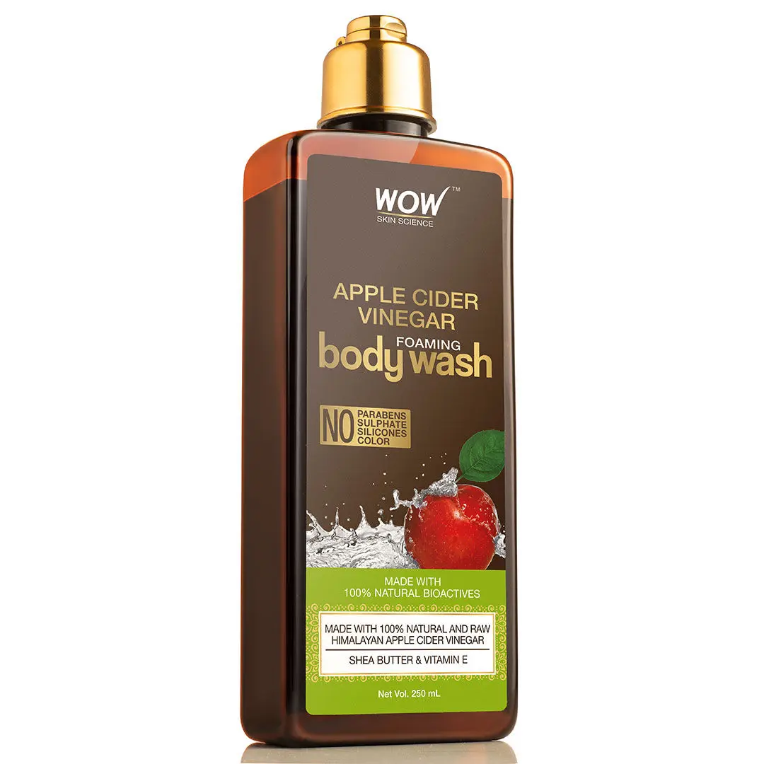 WOW Skin Science Apple Cider Vinegar Foaming Body Wash (250 ml)