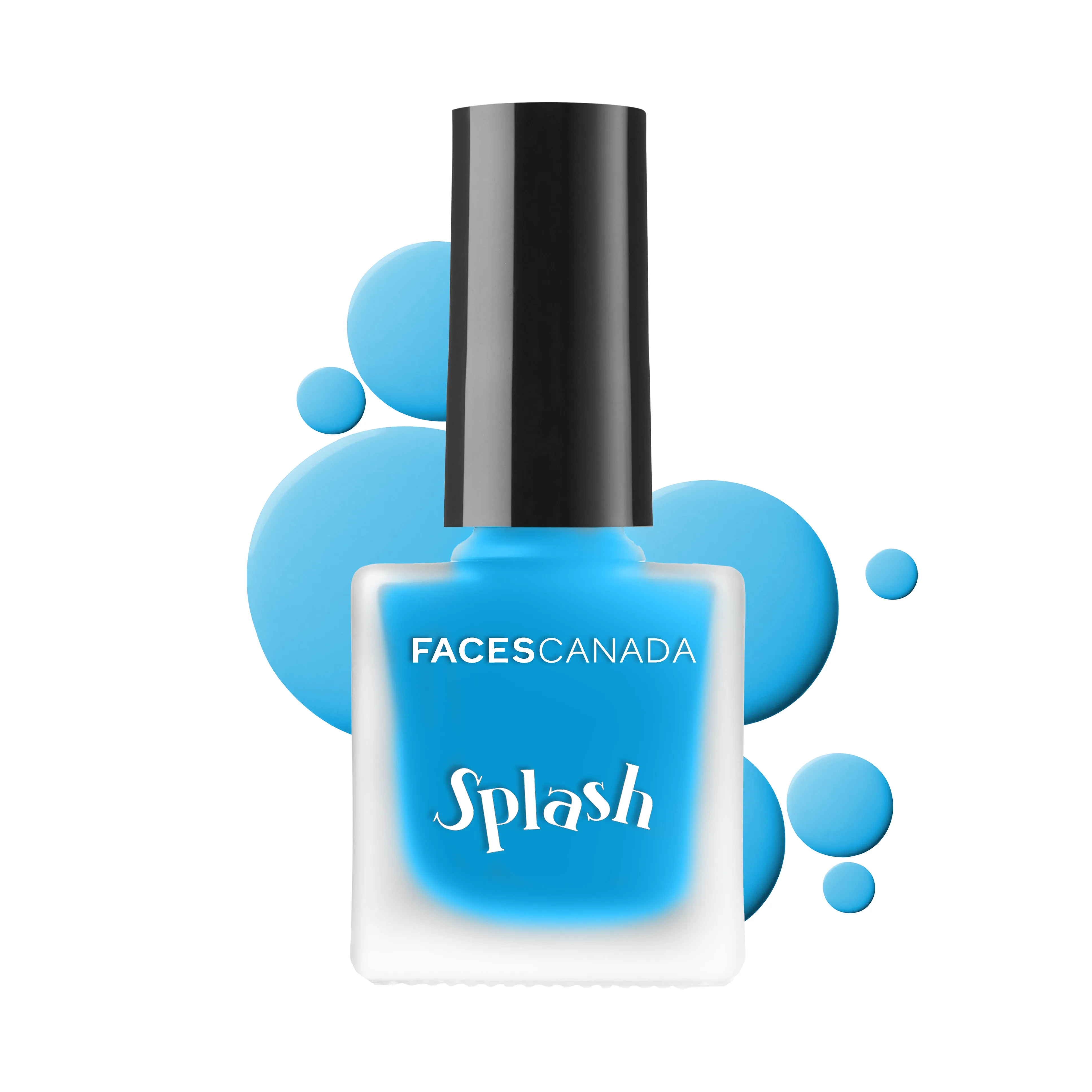 Faces Canada Ultime Pro Splash Matte Nail Enamel - Moody Blue M07