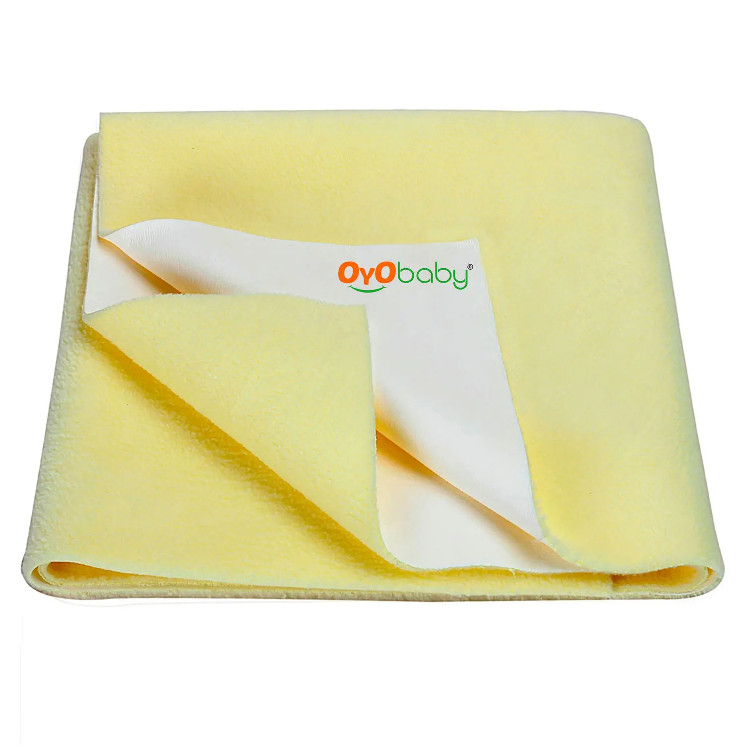 OYO Baby Waterproof Bed Protector Baby Dry Sheet, Extra Large, Yellow (140 cm x 200 cm)