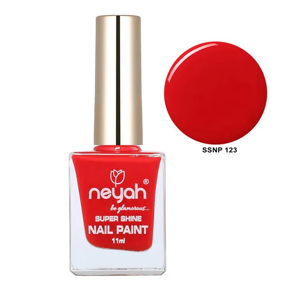 NEYAH Super Shine Nail Paint - Cherry Red