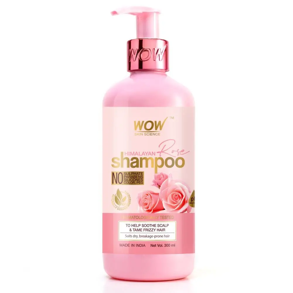 WOW Skin Science Himalayan Rose Shampoo (300 ml)