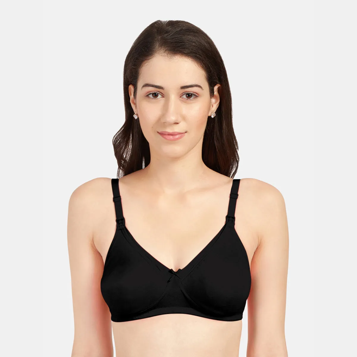 Sonari Babycare Non-Padded Maternity Bra - Black (38B)