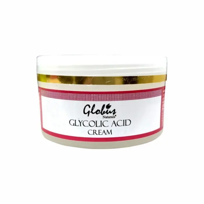 Globus Naturals Pimple Clear Glycolic Acid Face Cream | For Brightening |Anti Acne |Boost Radiance & Smoothness|with goodness of Niacinamide ,Glycerine Vit-E 50 gms