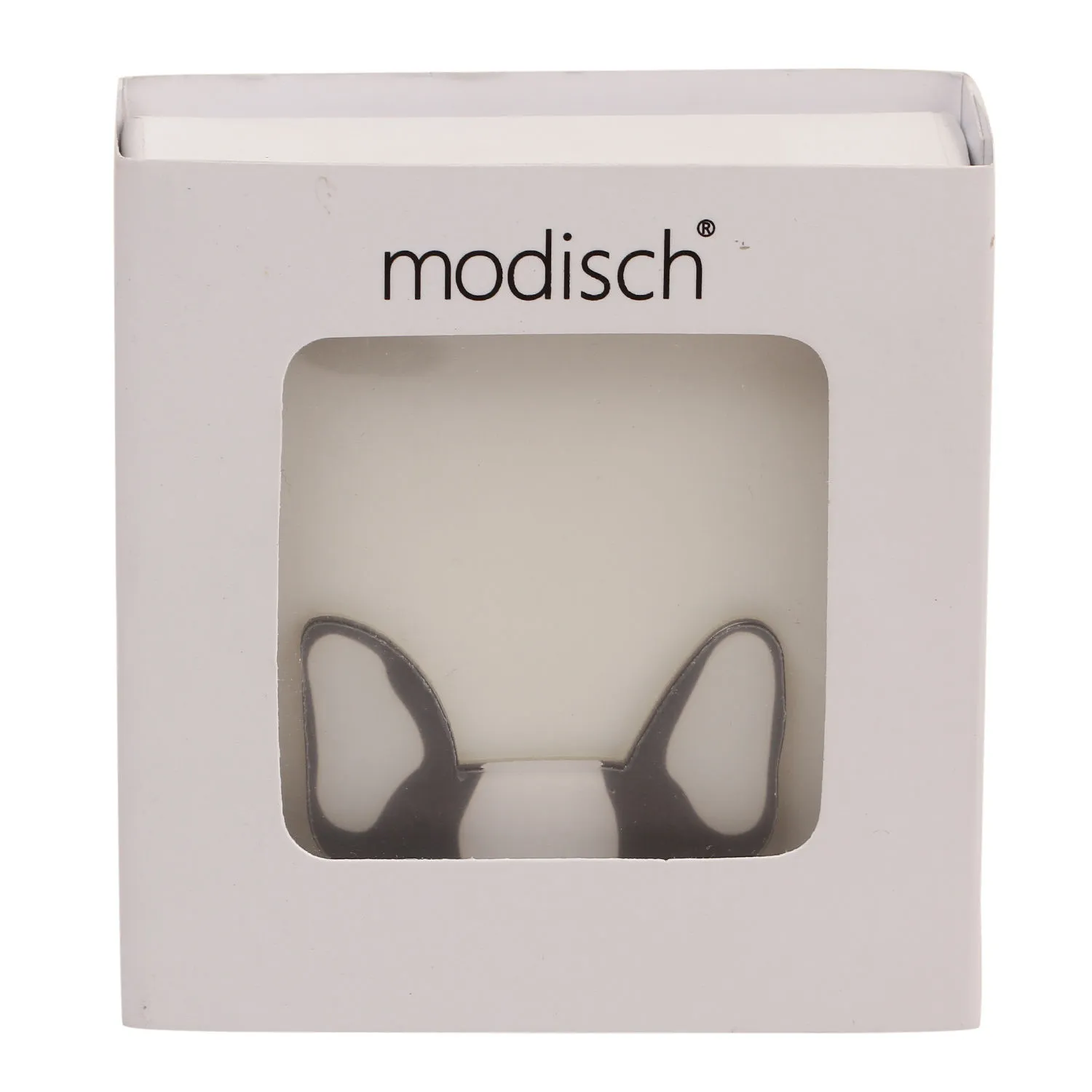 Modisch New Fashion Bulldog Face White Contact Lens Case