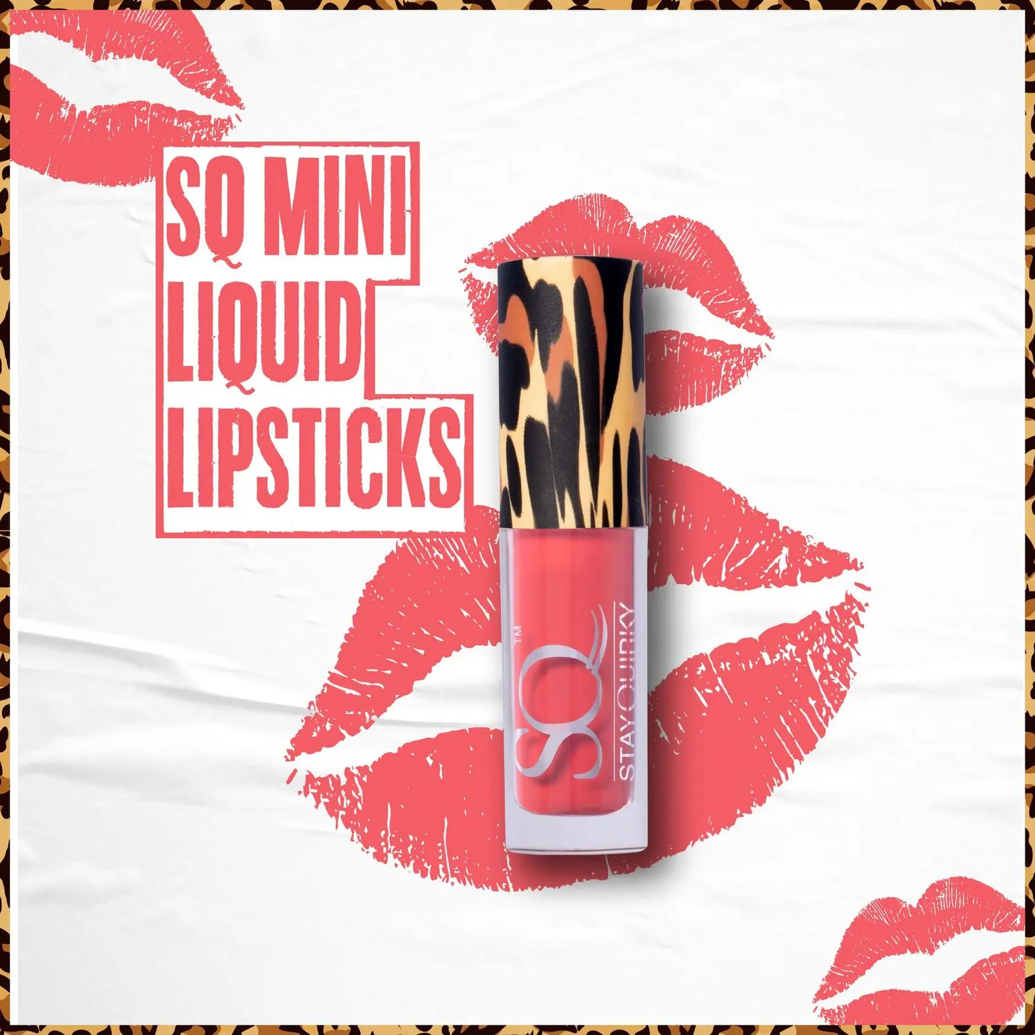 Stay Quirky Mini Liquid Lipstick Red - Can I Borrow A Kiss 2 | Highly Pigmented | Non-drying | Long Lasting | Easy Application | Water Resistant | Transferproof | Smudgeproof (1.6 ml)