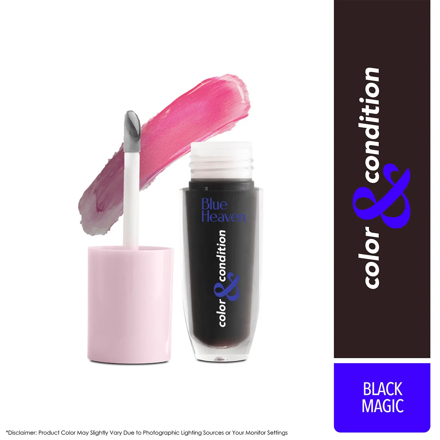 Blue Heaven Color & Condition Tinted Lip Oil, Black Magic, 4.2 ml