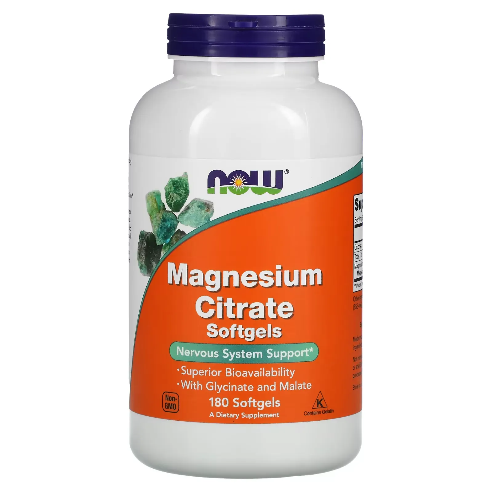 Magnesium Citrate, 180 Softgels