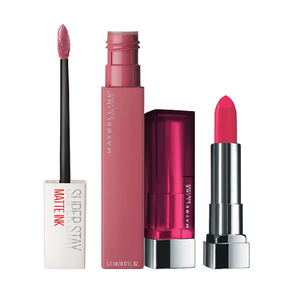 Maybelline New York Ultimate Lip Kit : Nude Nuance, Lover