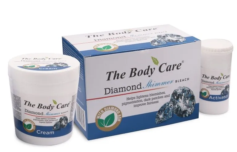 The Body Care Diamond Shimmer Bleach Cream