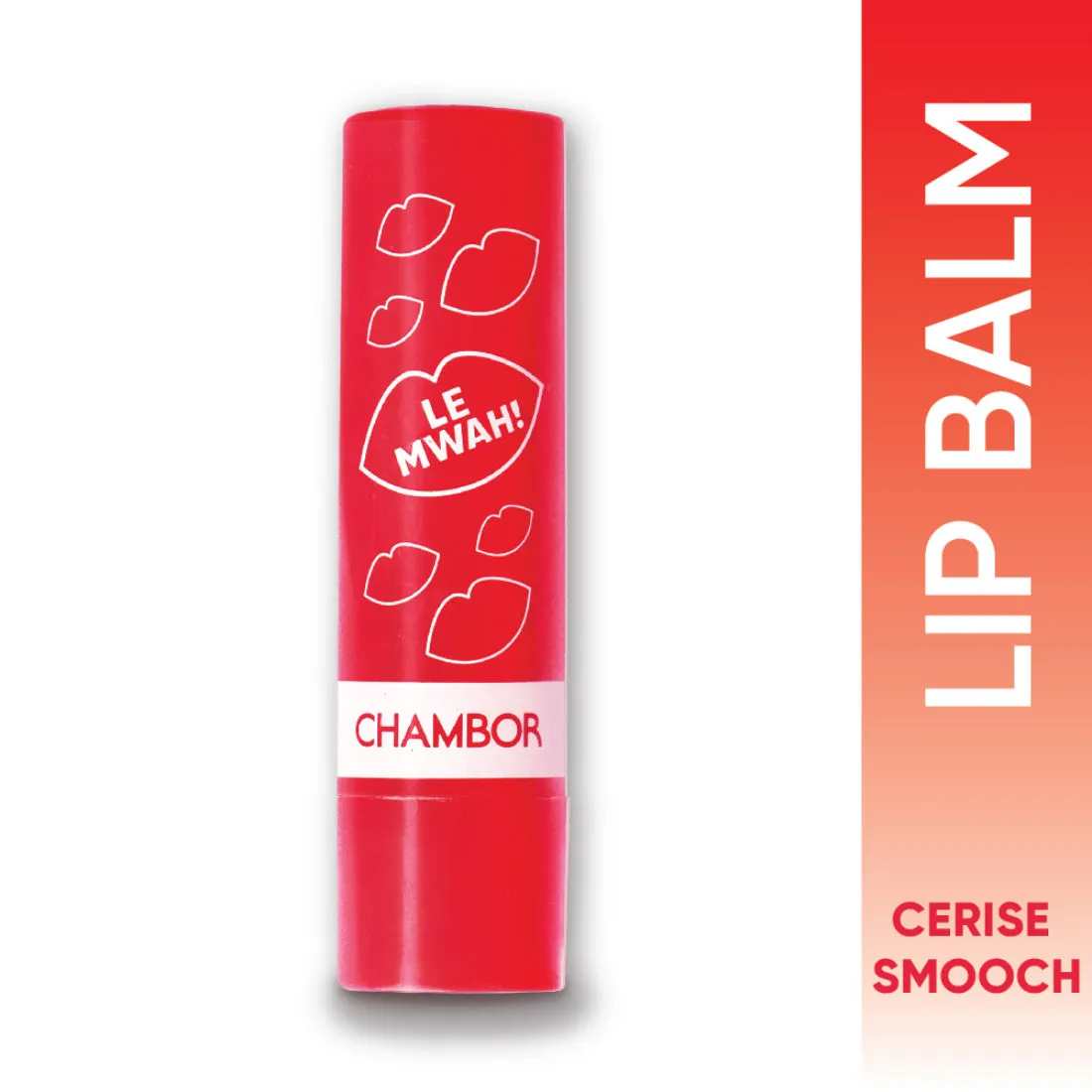 Chambor Le Mwah! Moisturising Tinted Lip Balm - Cerise Smooch