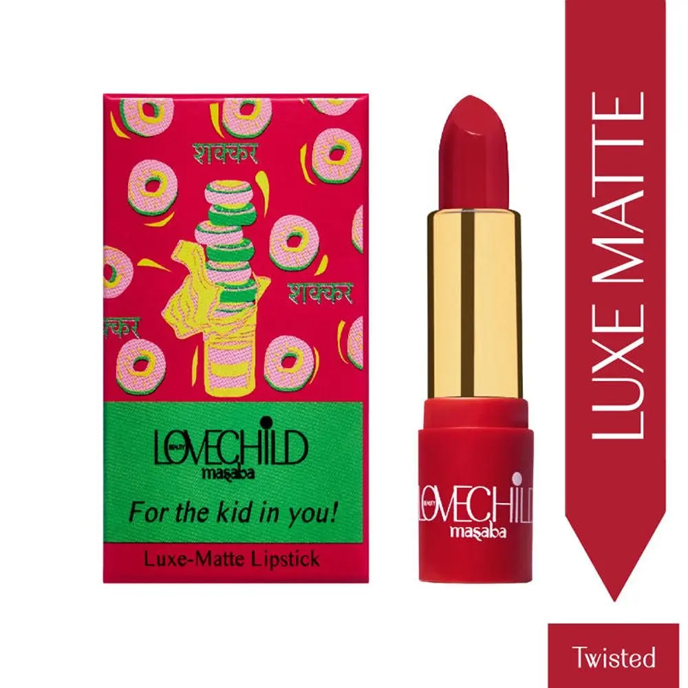 LoveChild Masaba - For the Kid in You! - 10 Twisted - Luxe Matte Lipstick