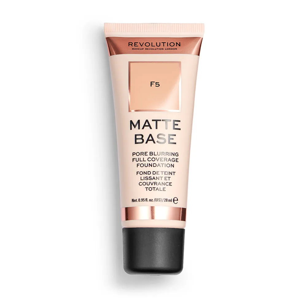 Makeup Revolution Matte Base Foundation - F5