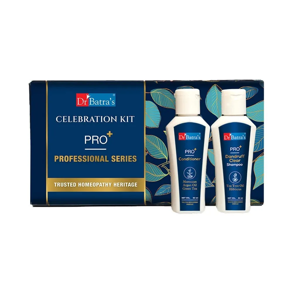 Dr Batra's Pro+ Dandruff Clear Shampoo & Conditioner Kit (PRO+ CELEBRATION KIT)