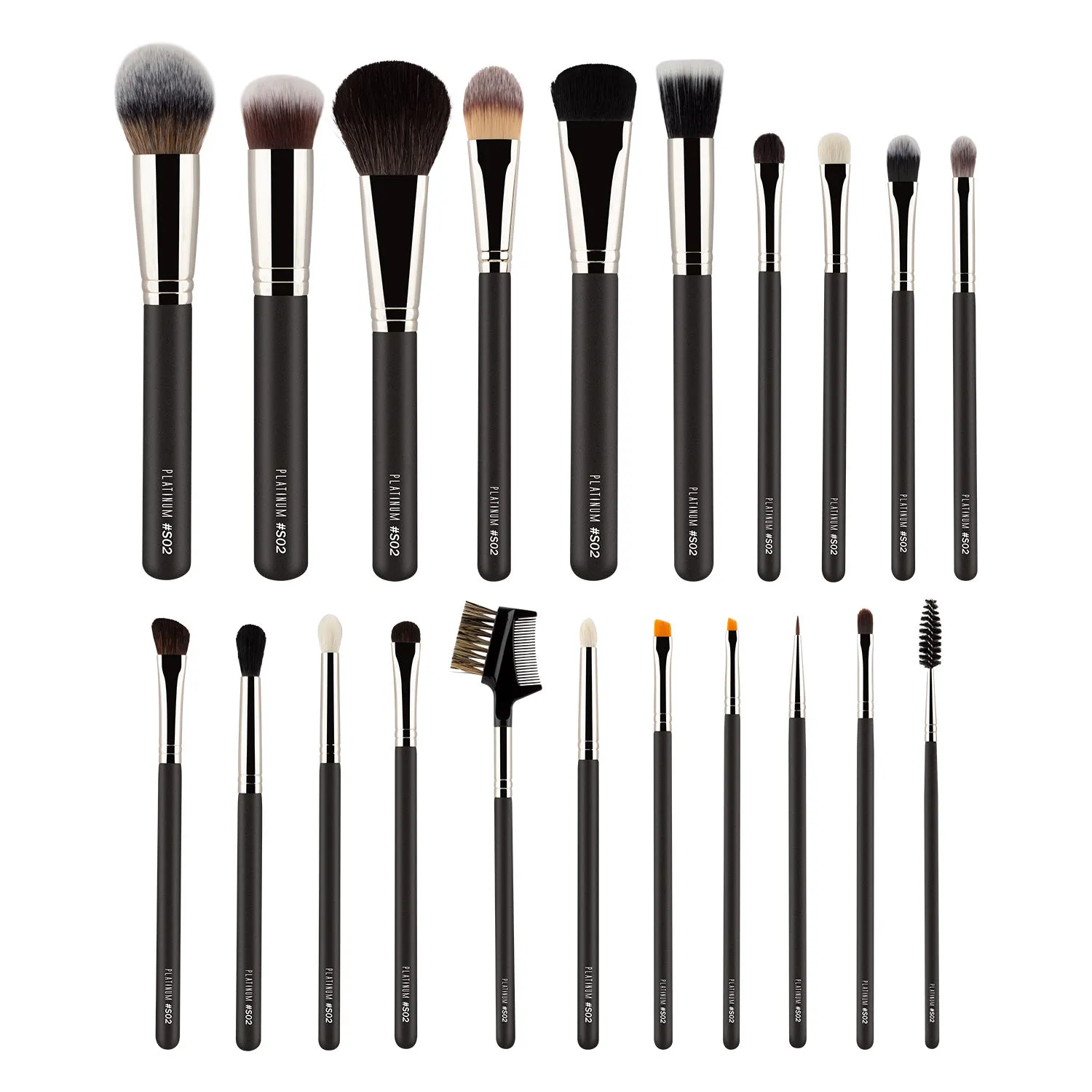 PAC Platinum Series Brush Set - #2 (21 Brushes)