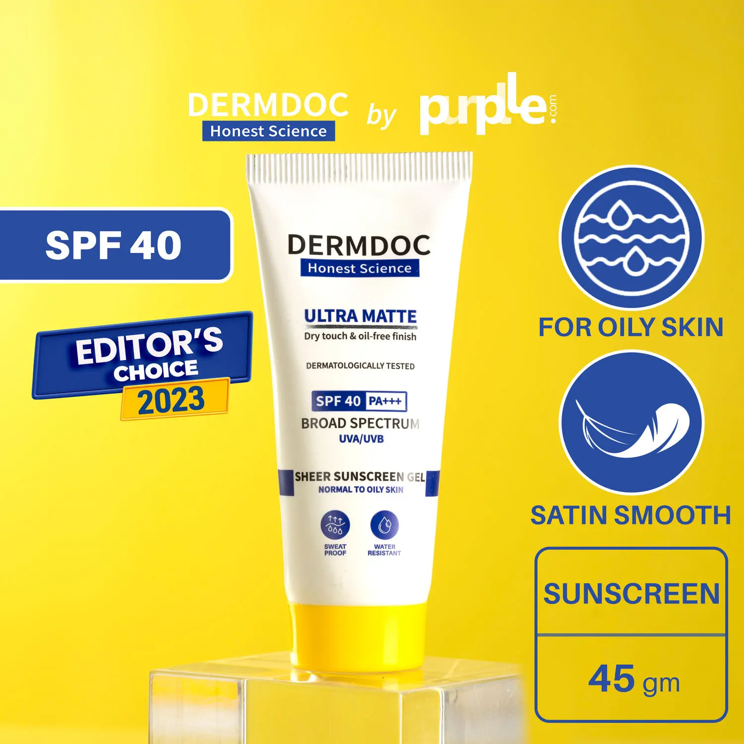 SPF 40 Matte Sunscreen