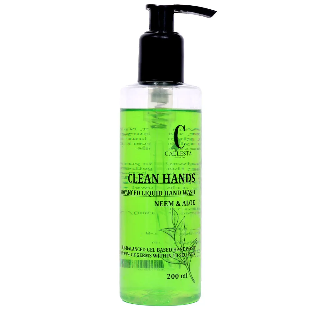 Callesta Clean Hands Neem & Aloe Hand Wash