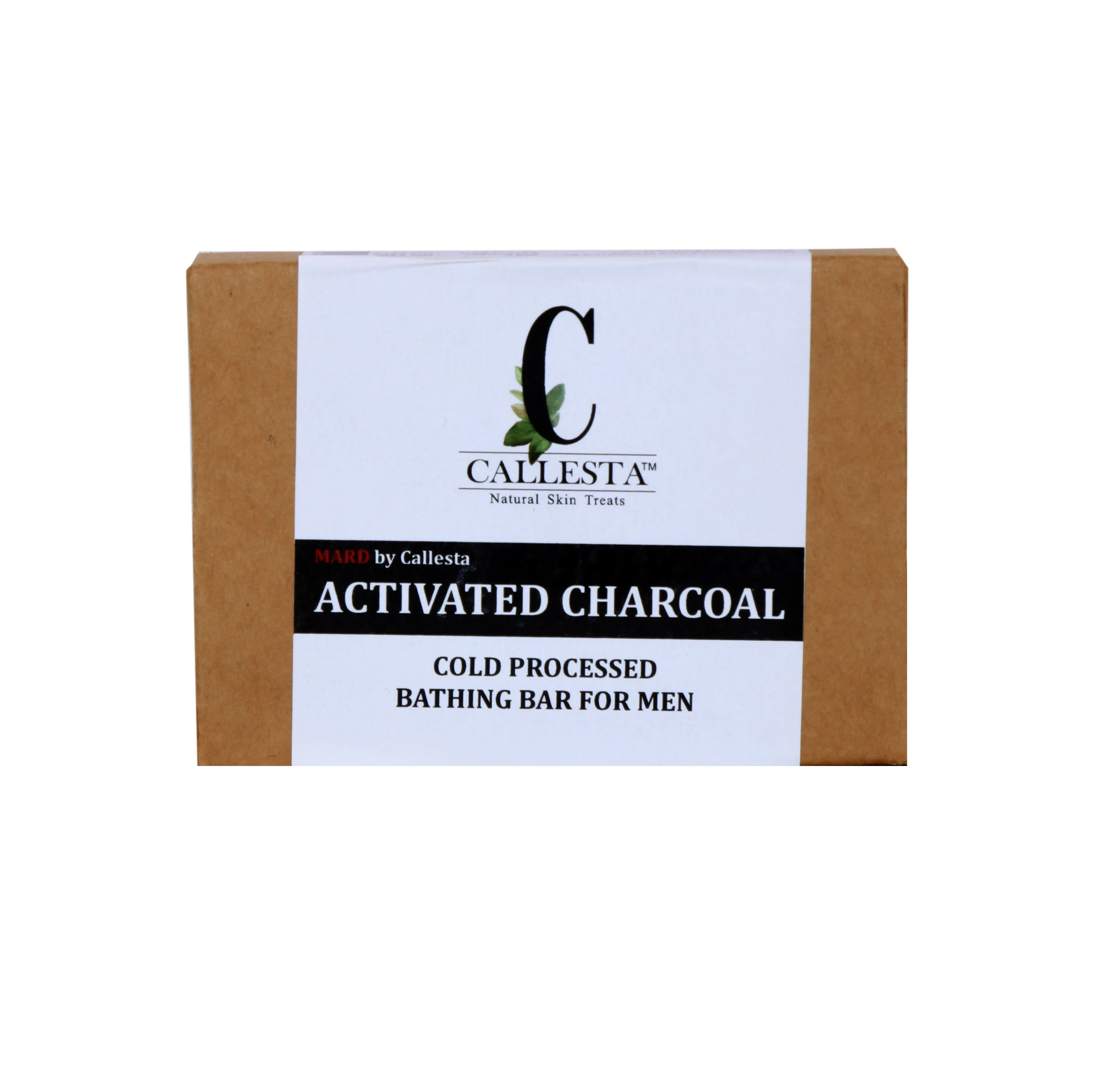 Callesta Activated Charcoal Handmade Soap For Men