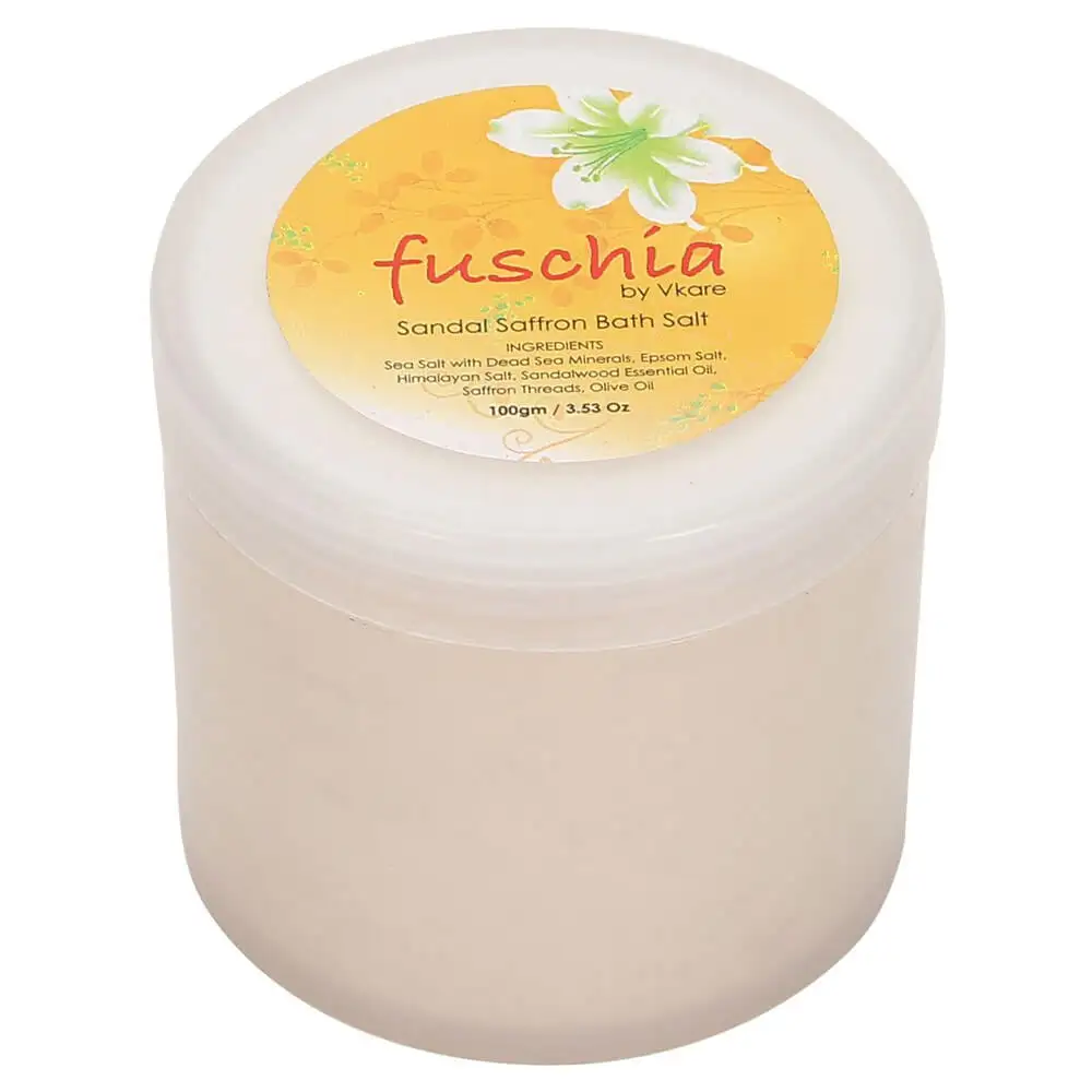 Fuschia Bath Salt,  100 g  Sandal Saffron