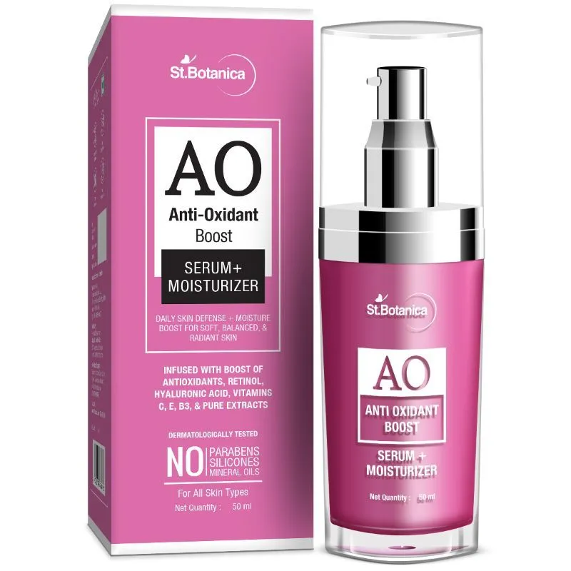 St.Botanica Anti Oxidant Boost Serum + Moisturiser