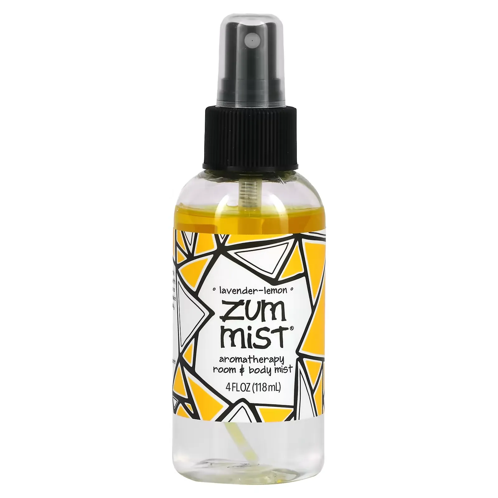 Zum Mist, Aromatherapy Room & Body Mist, Lavender-Lemon, 4 fl oz (118 ml)