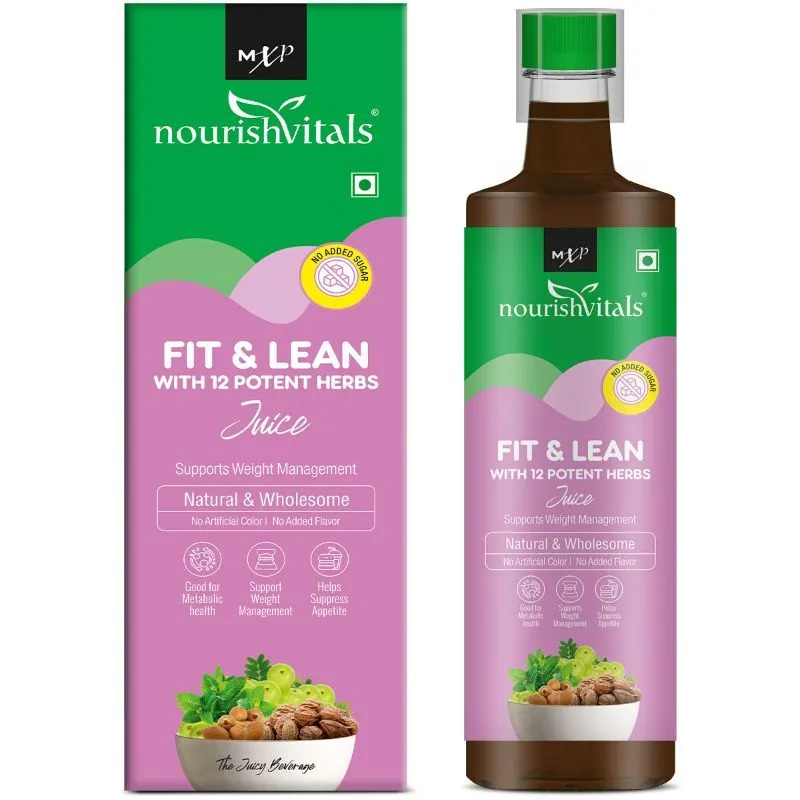 Nourish Vitals Fit & Lean Juice