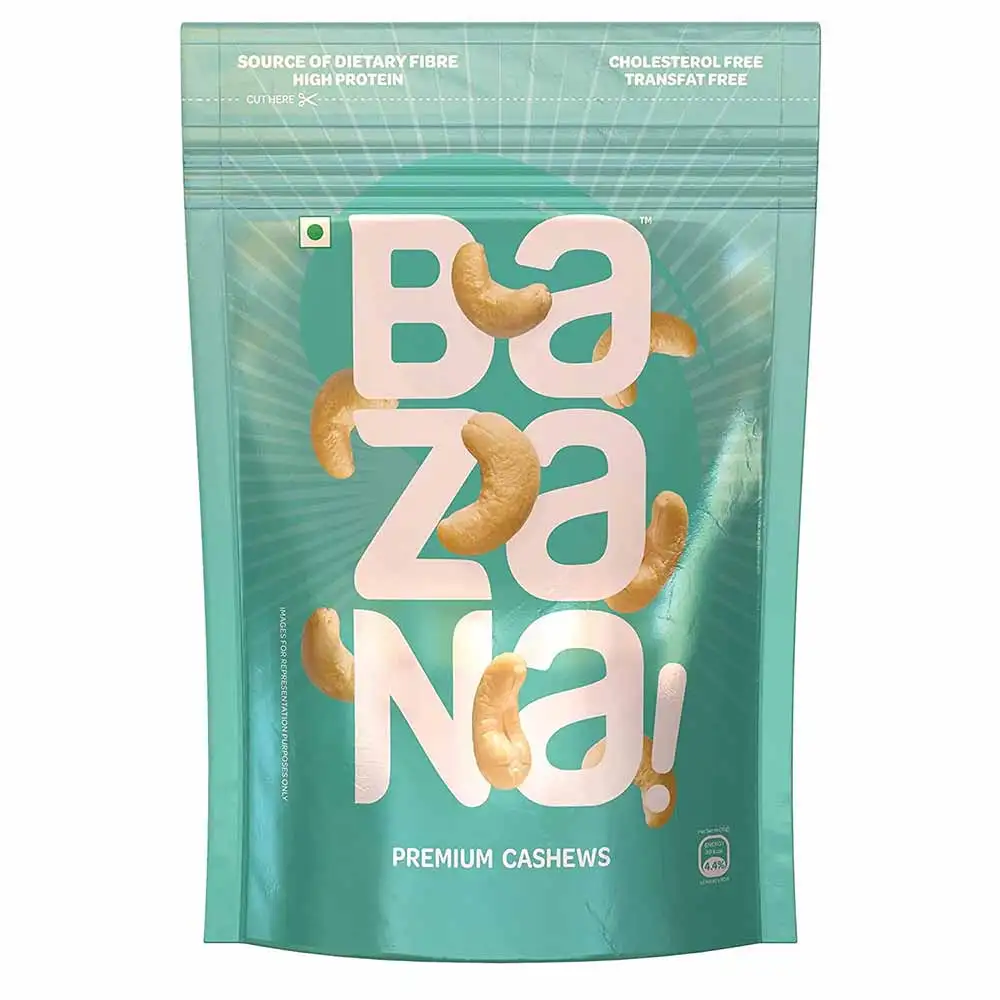 Bazana Premium Cashew,  Unflavoured  200 g