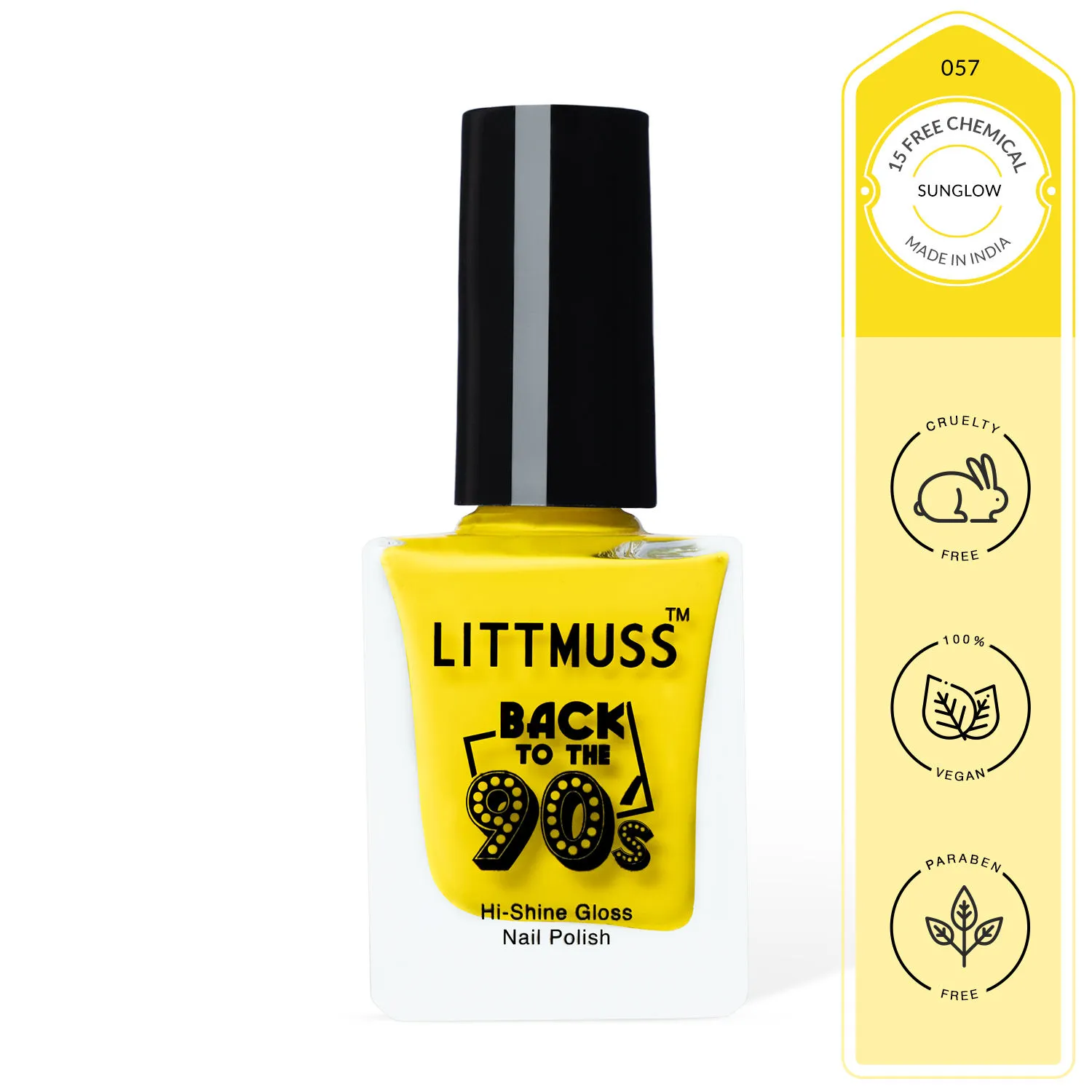 Littmuss Nail Polish Back To The 90'S Hi-Shine Gloss Nail Paint - Sunglow - 057