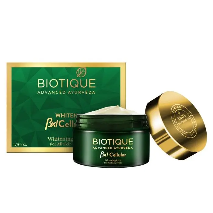 Biotique BXL Cellular Whiten - Bio Milk Protein Whitening Pack (50 g)