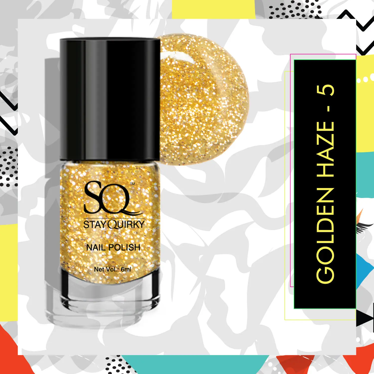 Stay Quirky Baby You're Gold Nail Polish - Golden Haze - 5 (6 ml)