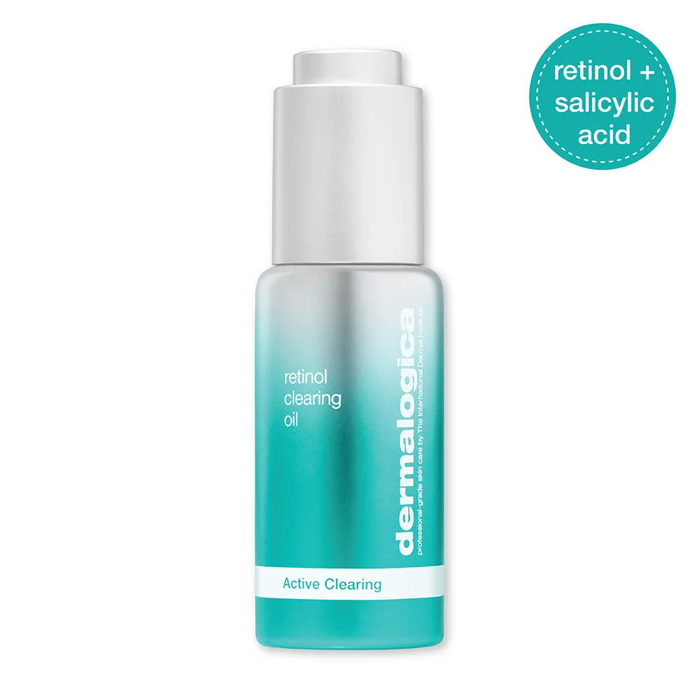 Dermalogica Retinol Clearing Oil Face Oil For Acne-prone Skin With Retinol & Salicylic Acid