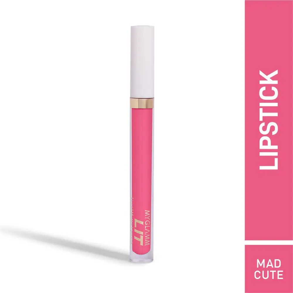 MyGlamm LIT Liquid Matte Lipstick-Mad Cute (3 ml)