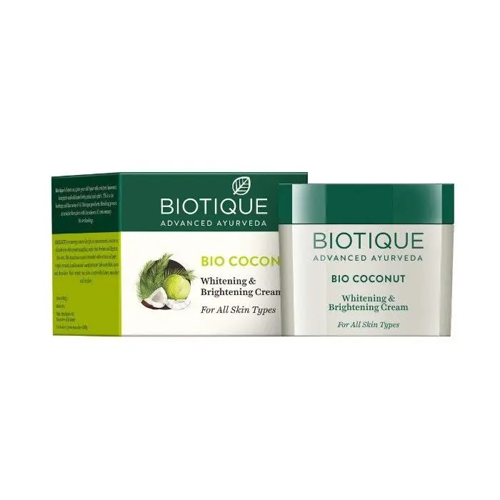 Biotique Bio Coconut Whitening & Brightening Cream (50 g)