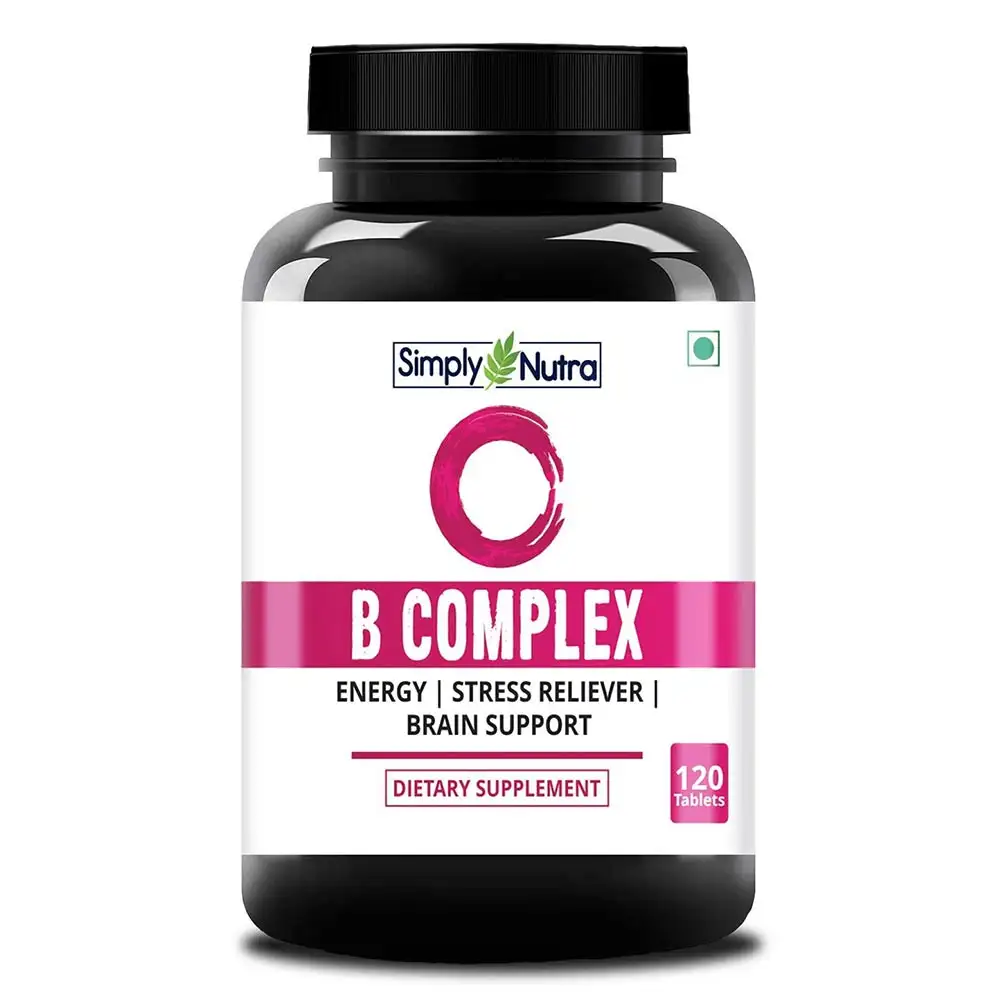 Simply Nutra Vitamin B Complex,  Unflavoured  120 tablet(s)