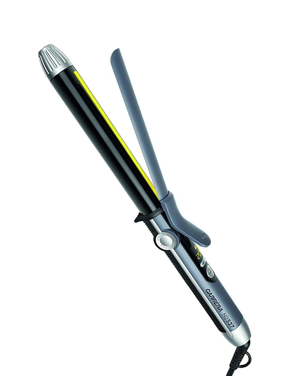 CARRERA 537 Professional Curling Machine Hair Rod, Iron Tong, Ceramic Wand -Flexi, LED & Long Plates