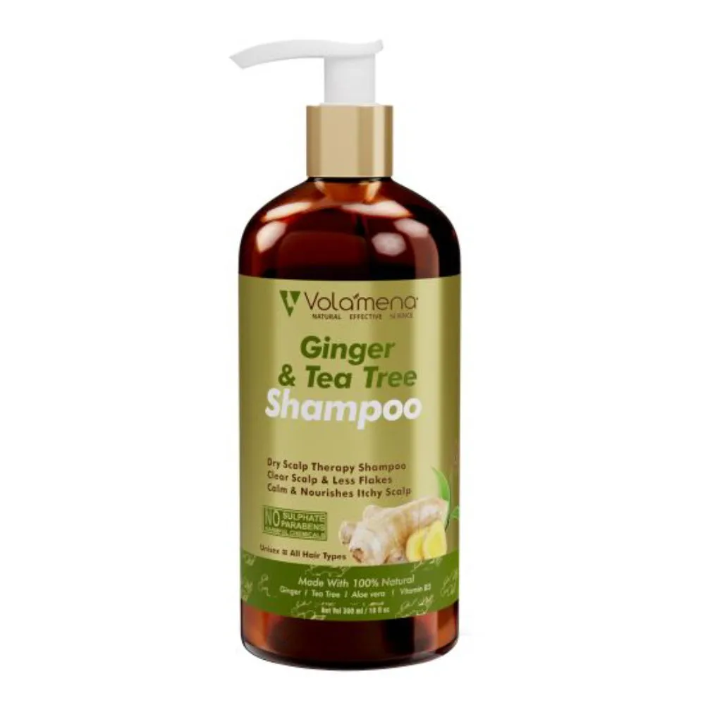 Volamena Ginger & Tea Tree Anti Dandruff Shampoo