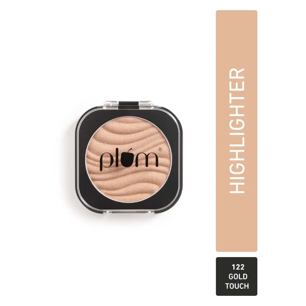 Plum There You Glow Highlighter | Highly Pigmented |Effortless Blending |122 - Gold Touch