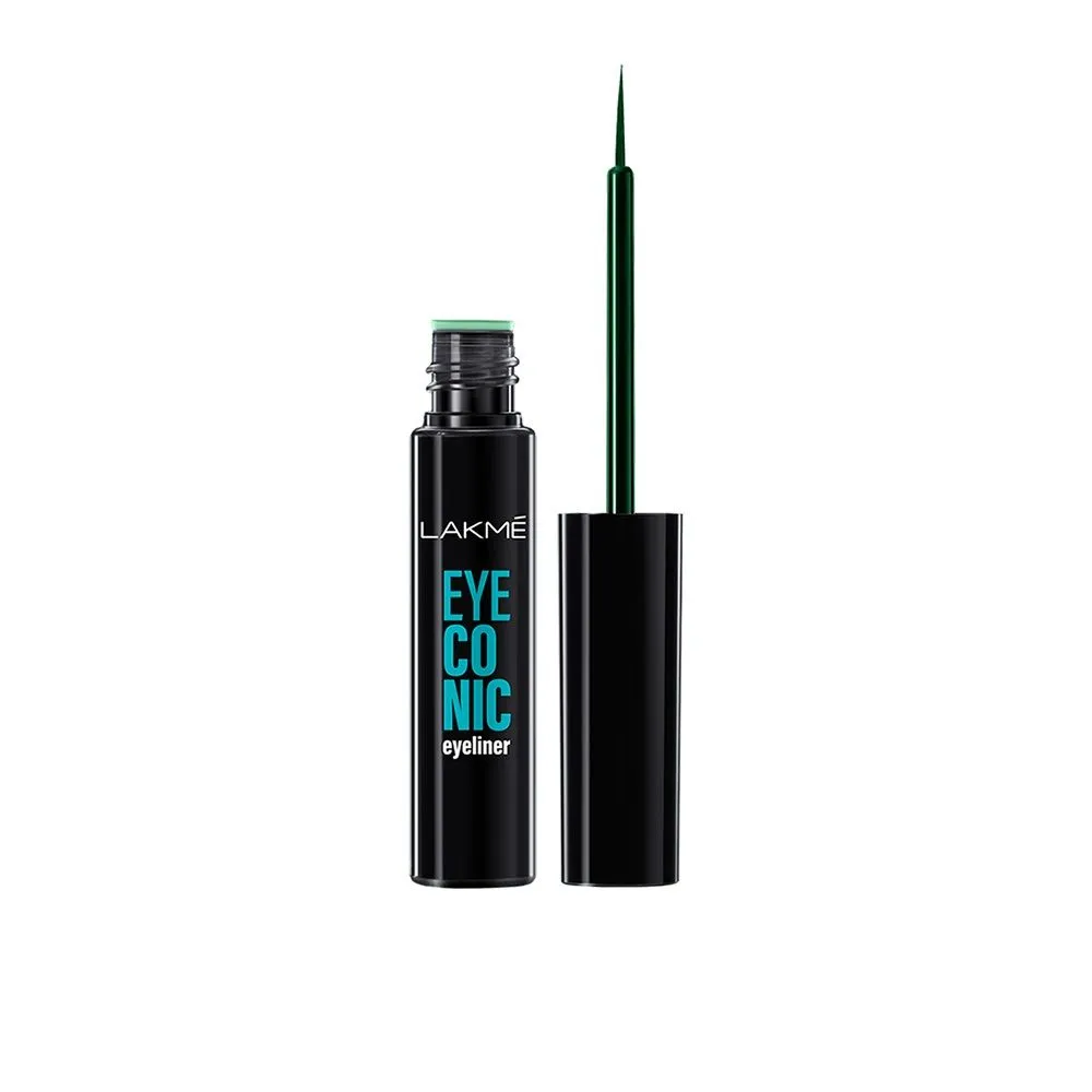 Lakme 9 To 5 Eyeconic Liquid Liner - Intense Green