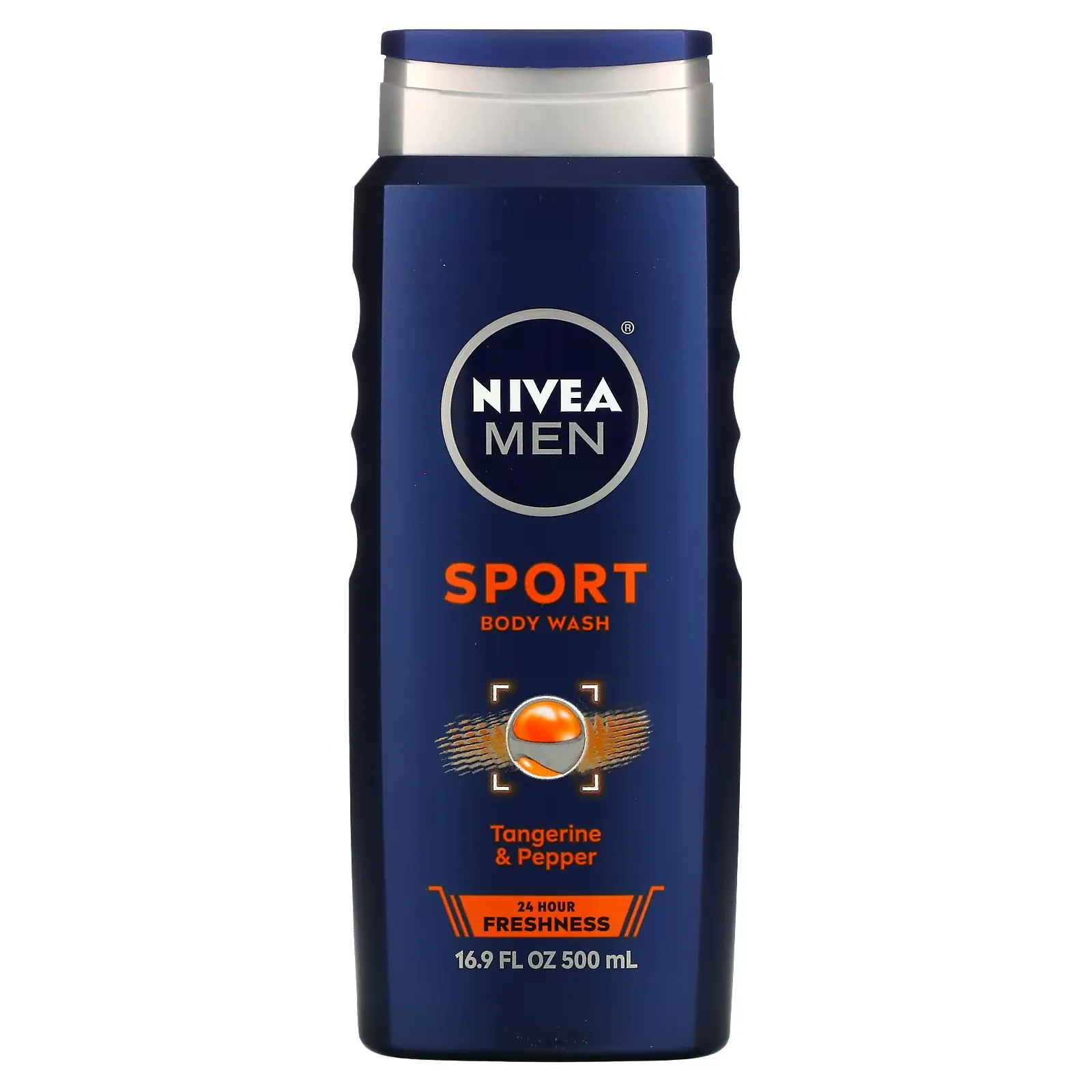 Men, Sport Body Wash, Tangerine & Pepper, 16.9 fl oz (500 ml)