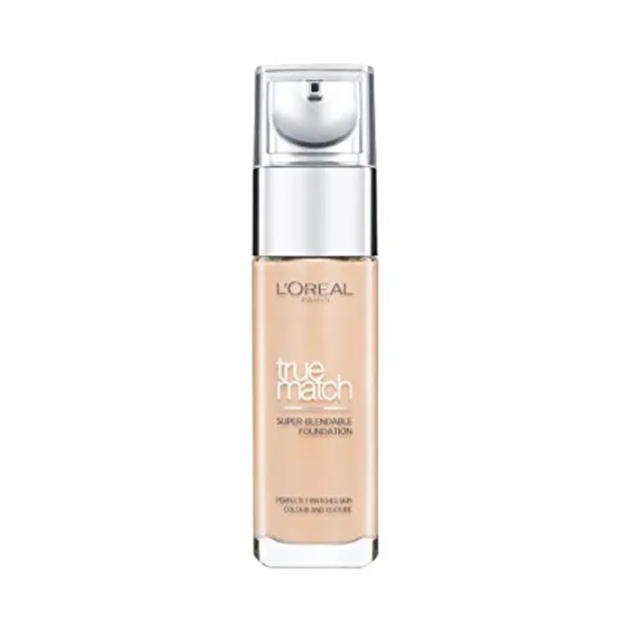 L'Oreal Paris True Match Super-Blendable Foundation - Natural Undertone  4.N (30 ml)