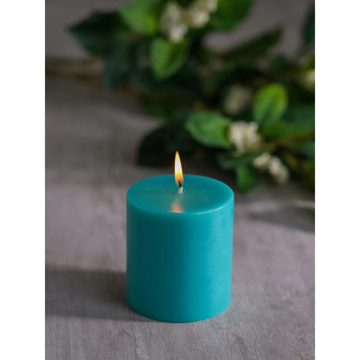 Pure Home + Living Summar Angel Blue Medium Candles (Pack of 2)