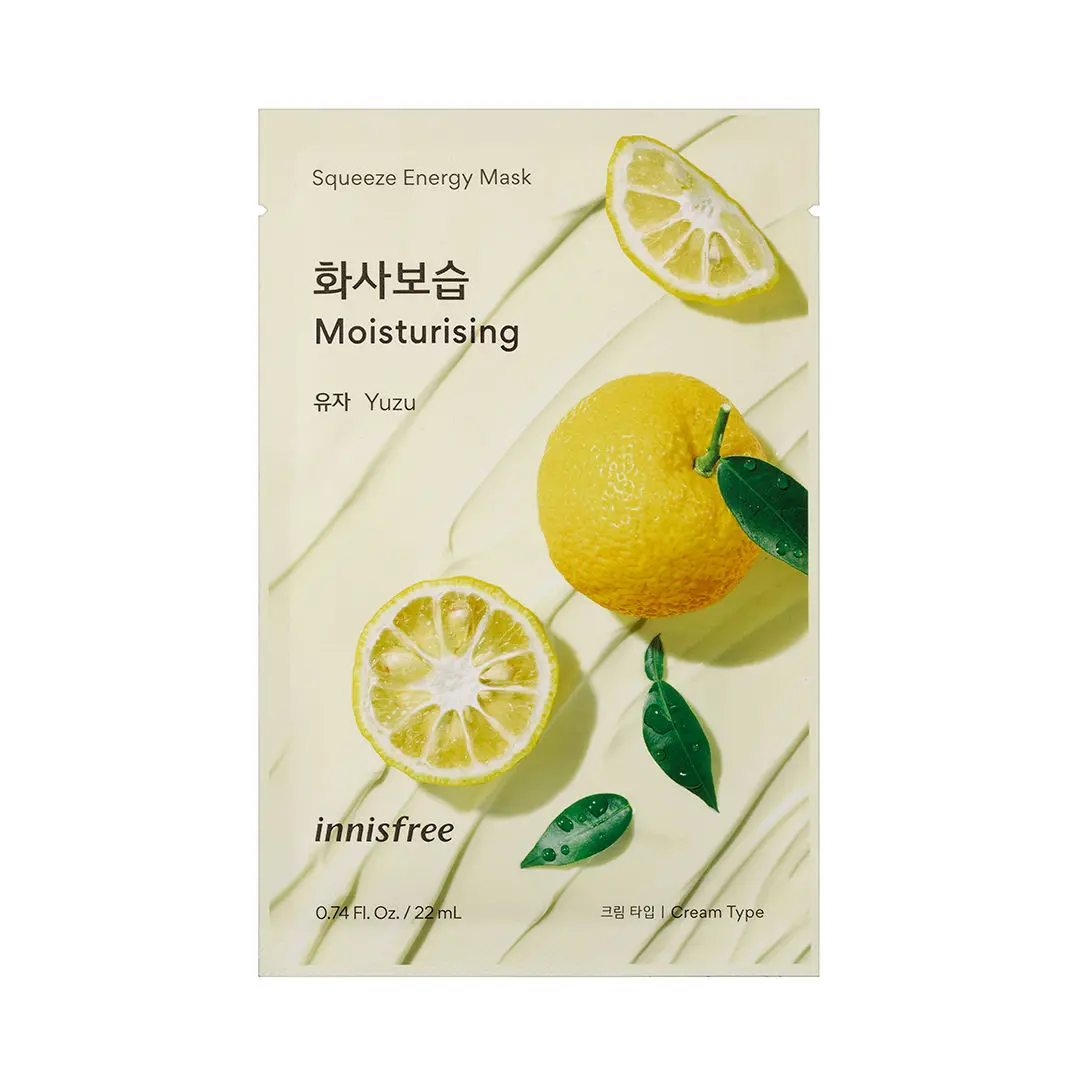 Innisfree Squeeze energy Mask-Yuzu